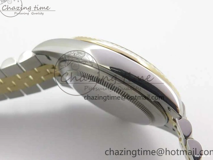 1219 DateJust 41 126333 SS YG Wrapped WWF Best Edition Gray Roman Makers Dial on SS YG Wrapped Jubilee Bracelet A Sporty 3127